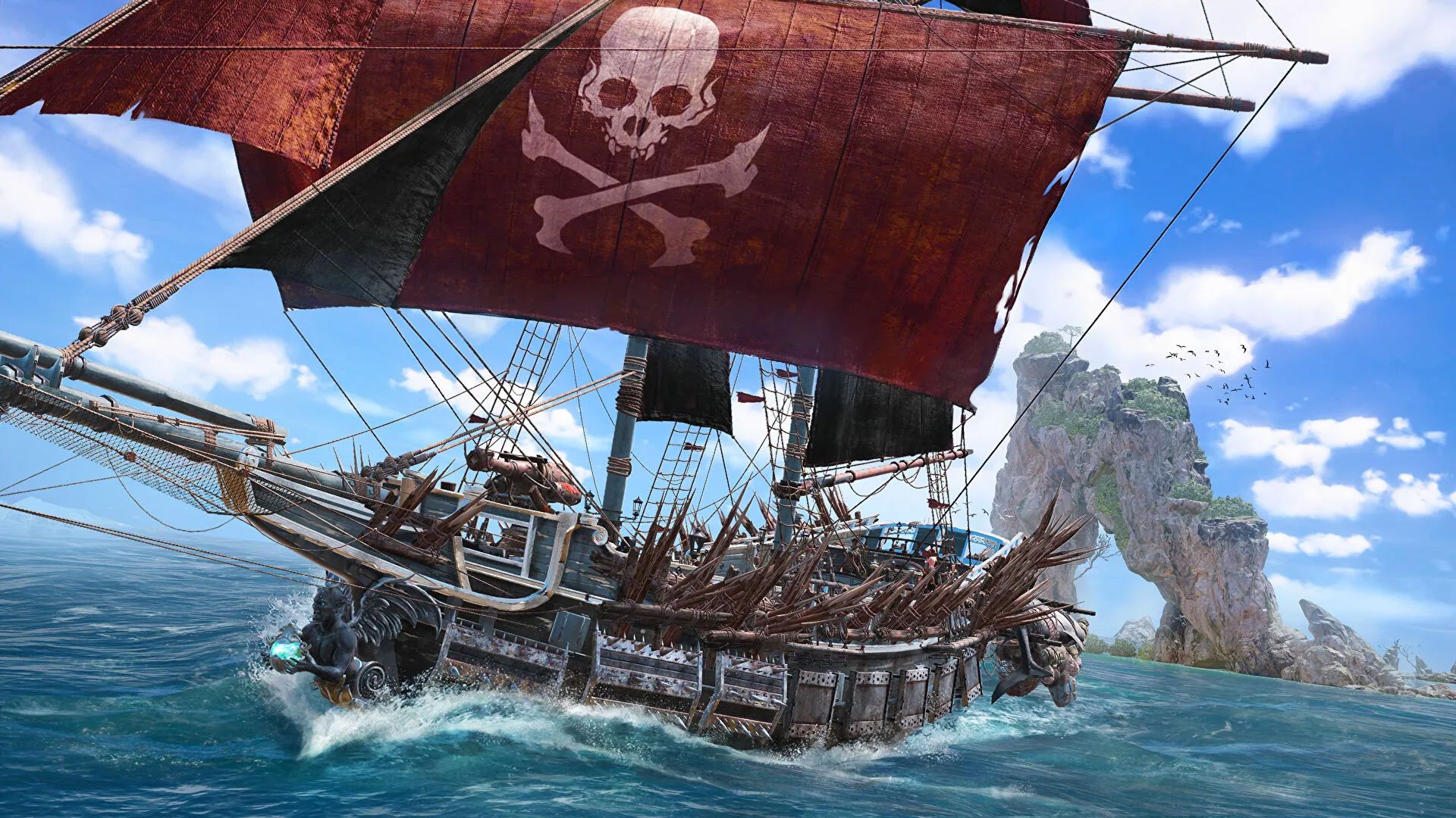 育碧海盗冒险游戏《Skull and Bones》将于明年2月发售