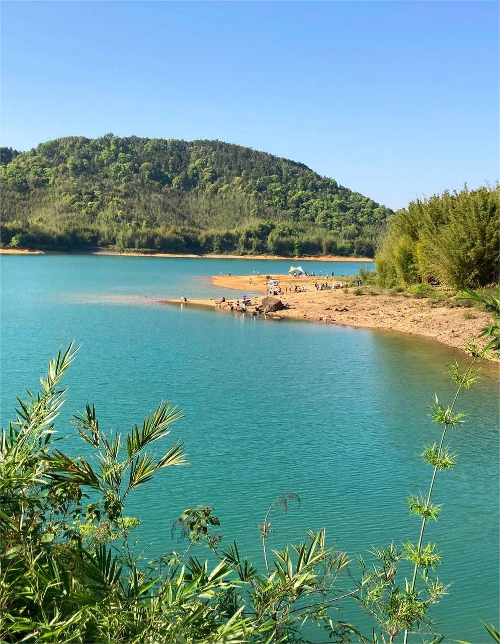 不像在广州的避暑露营地--从化小衫村水库