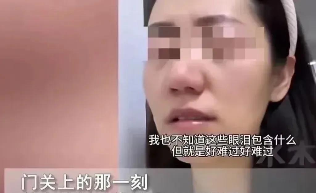 陕西，女子和前夫离婚后，前夫来看孩子。但孩子睡着了，前夫亲了亲孩子，可是没有和女
