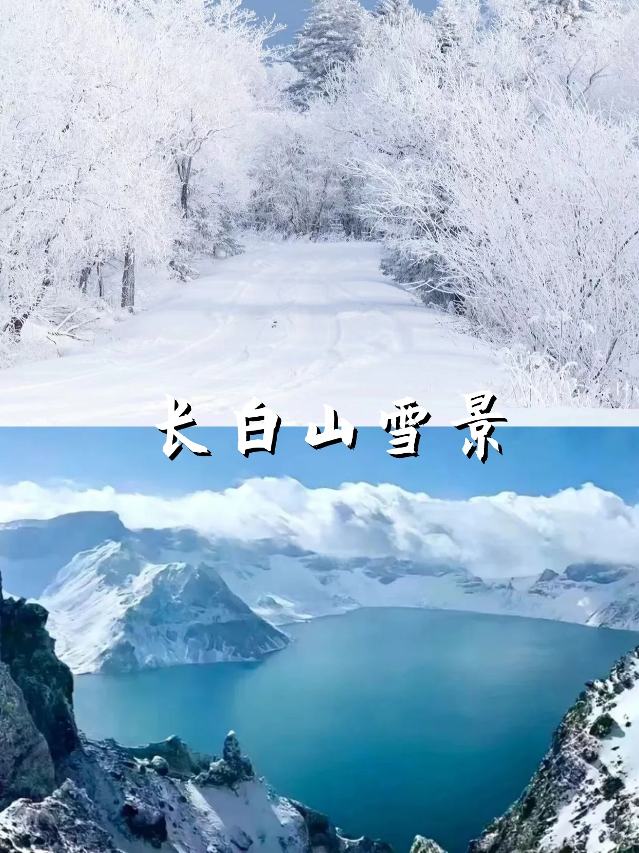寒假将至，长白山滑雪是时候提上日程了☃️