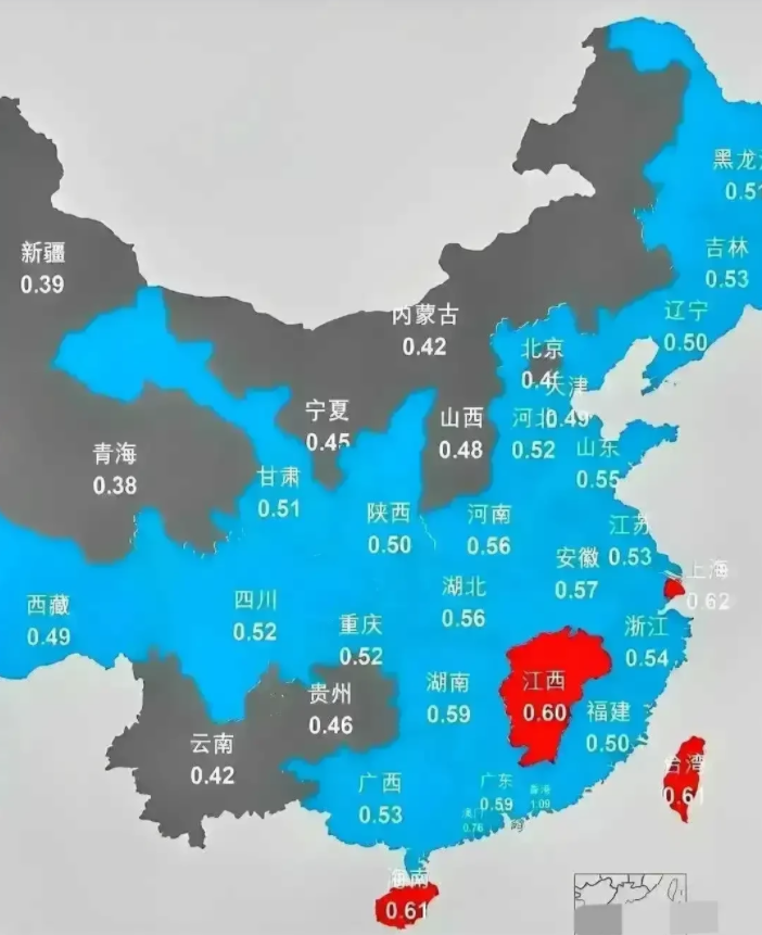 活这么大了，才知道全国电费竟然不是统
价？