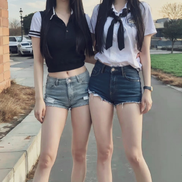 我和闺蜜哪个更好看一点呢