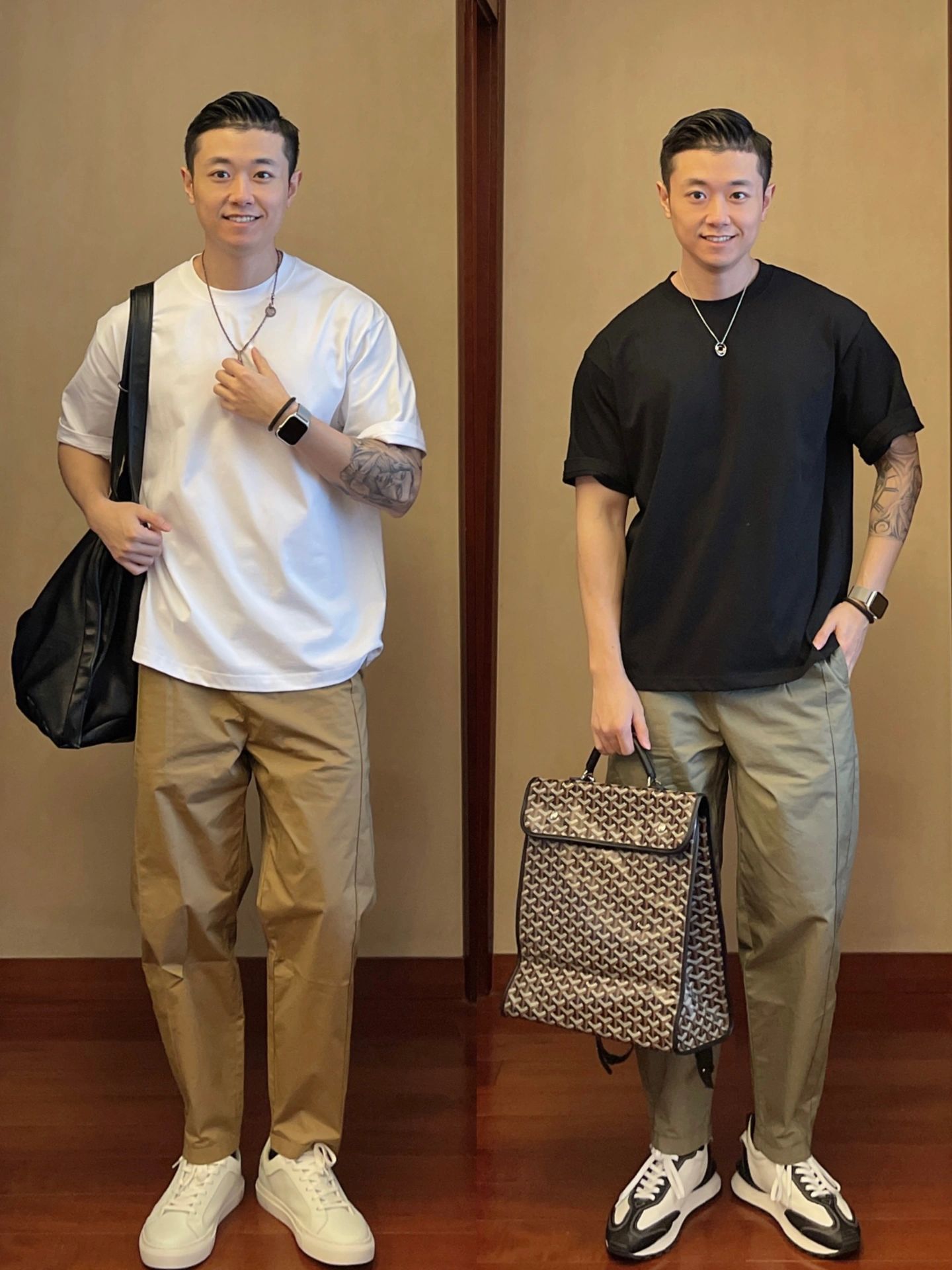 男生春夏日系穿搭 简约不失细节