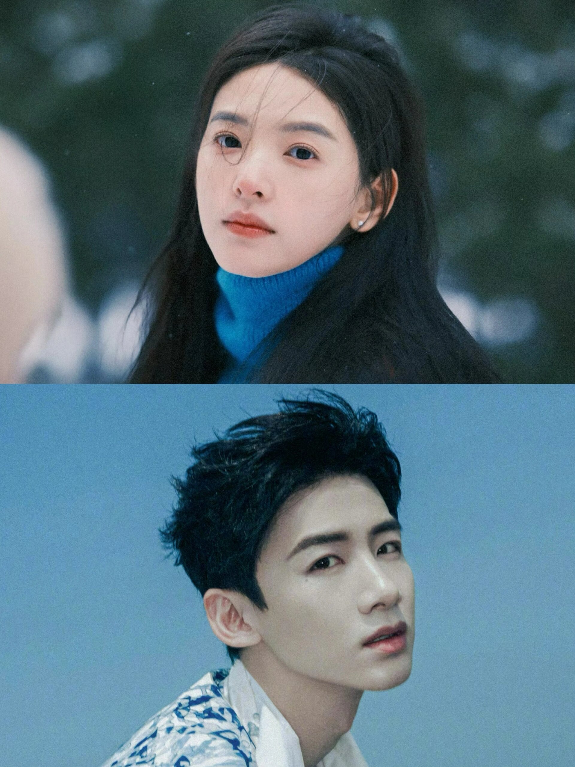 白敬亭➕章若楠‼️这一对CP感绝了‼️