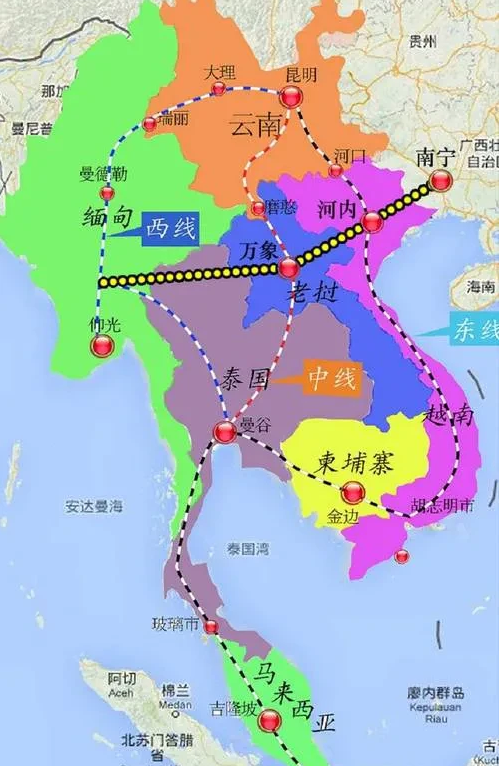 建议国家考虑不修建南宁—仰光的铁路，理由：
1、南宁至仰光铁路沿线山河相间、纵列