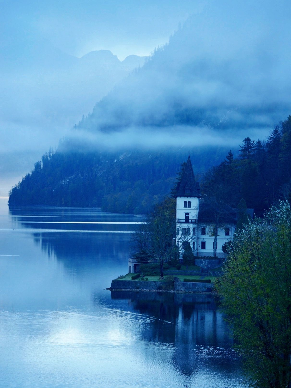 奥地利｜湖区自驾游一定要去格伦德尔湖