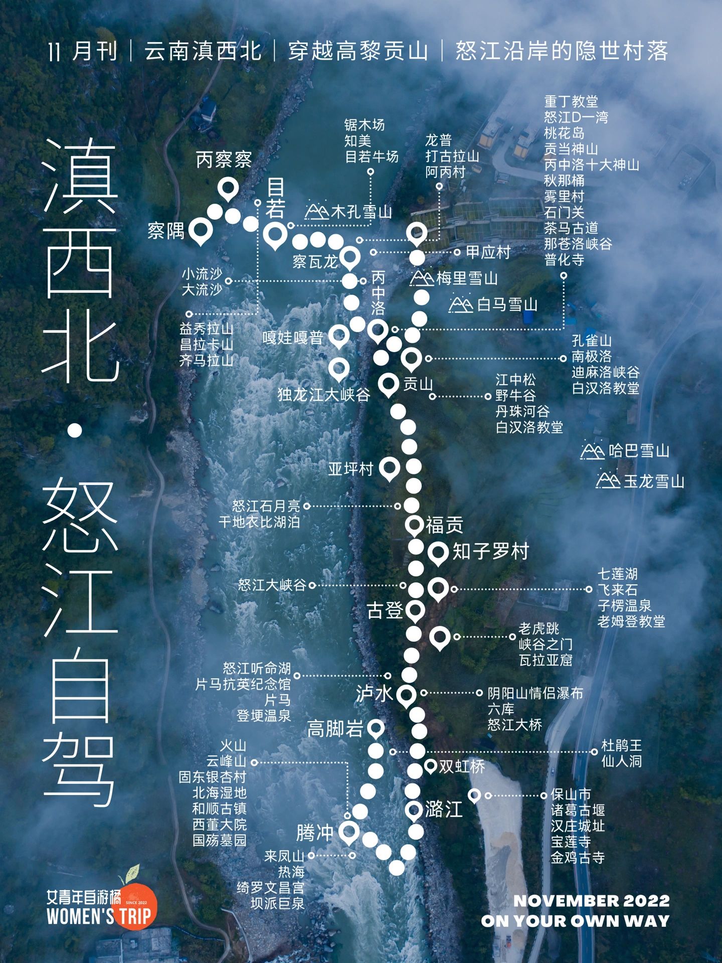 怒江自驾8个隐世村落/错过一个都是遗憾
