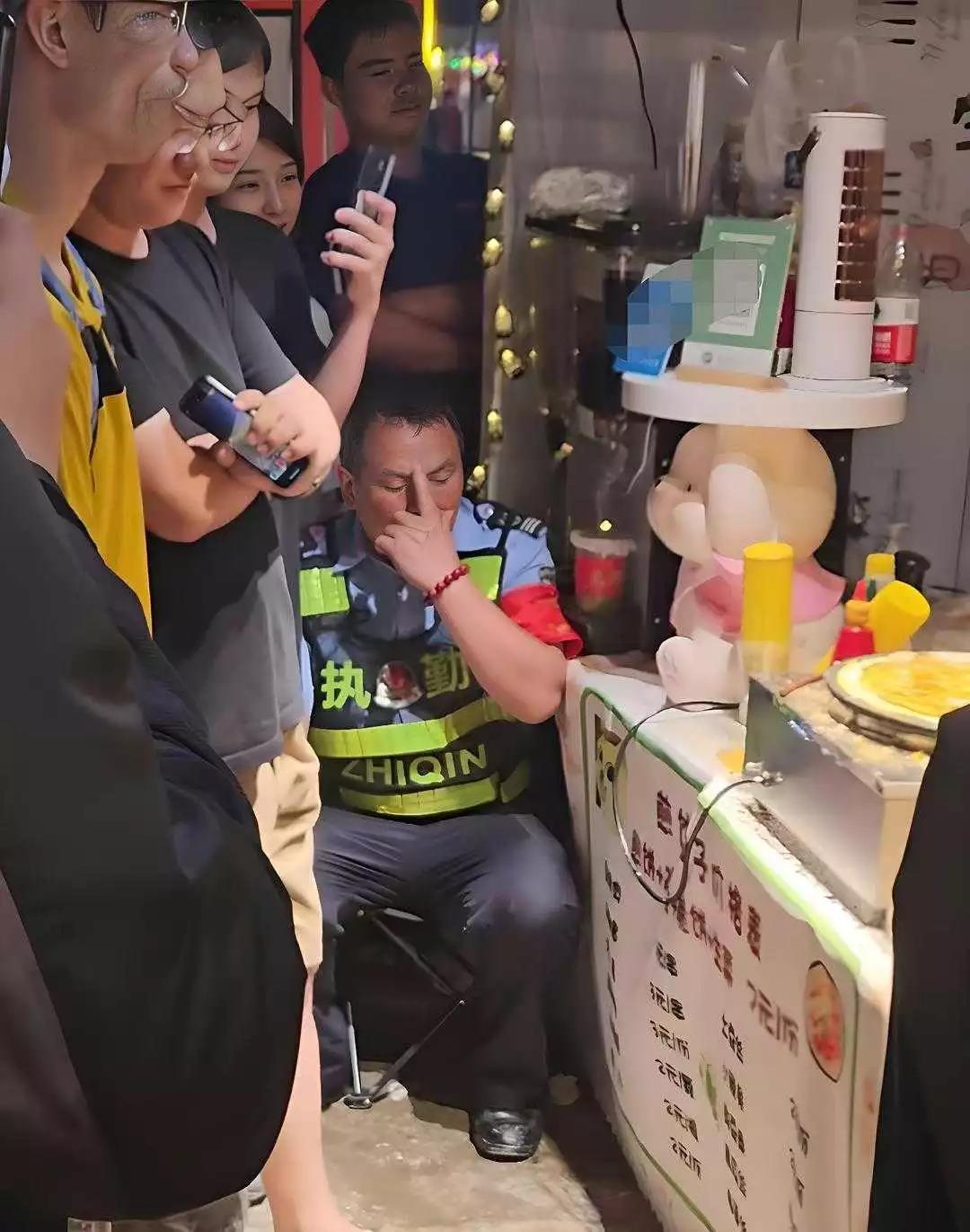 保安已经崩溃了