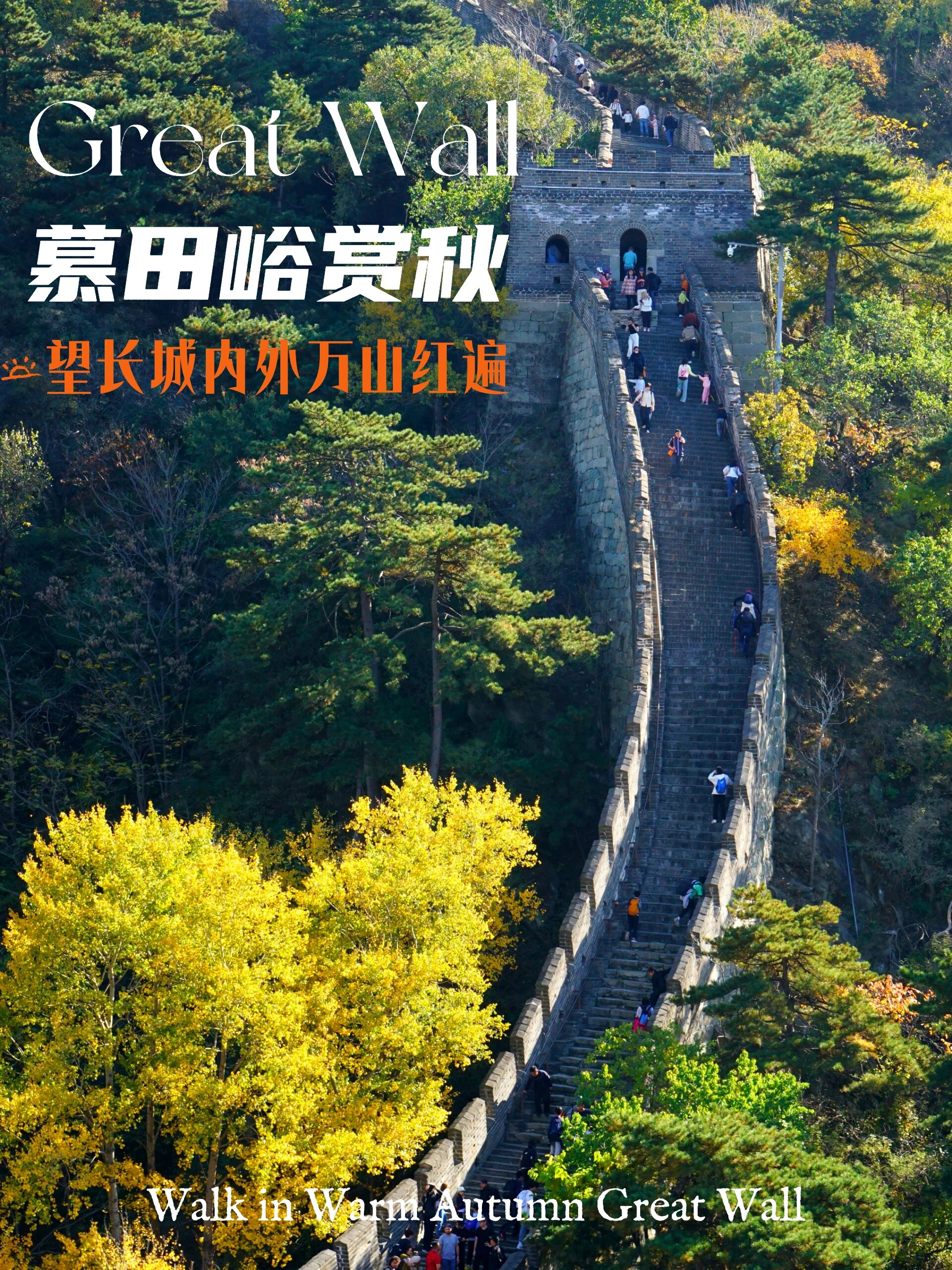 慕田峪赏秋|登长城看万山红遍