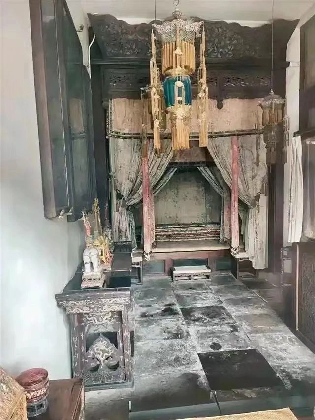 慈禧太后的寝宫#小叶紫檀#