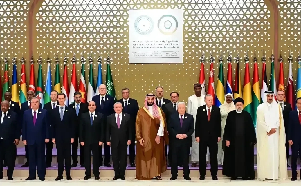 阿拉伯国家一盘散沙，各怀鬼胎


在沙特举办的阿拉伯和穆斯林国家会议上，各国代表