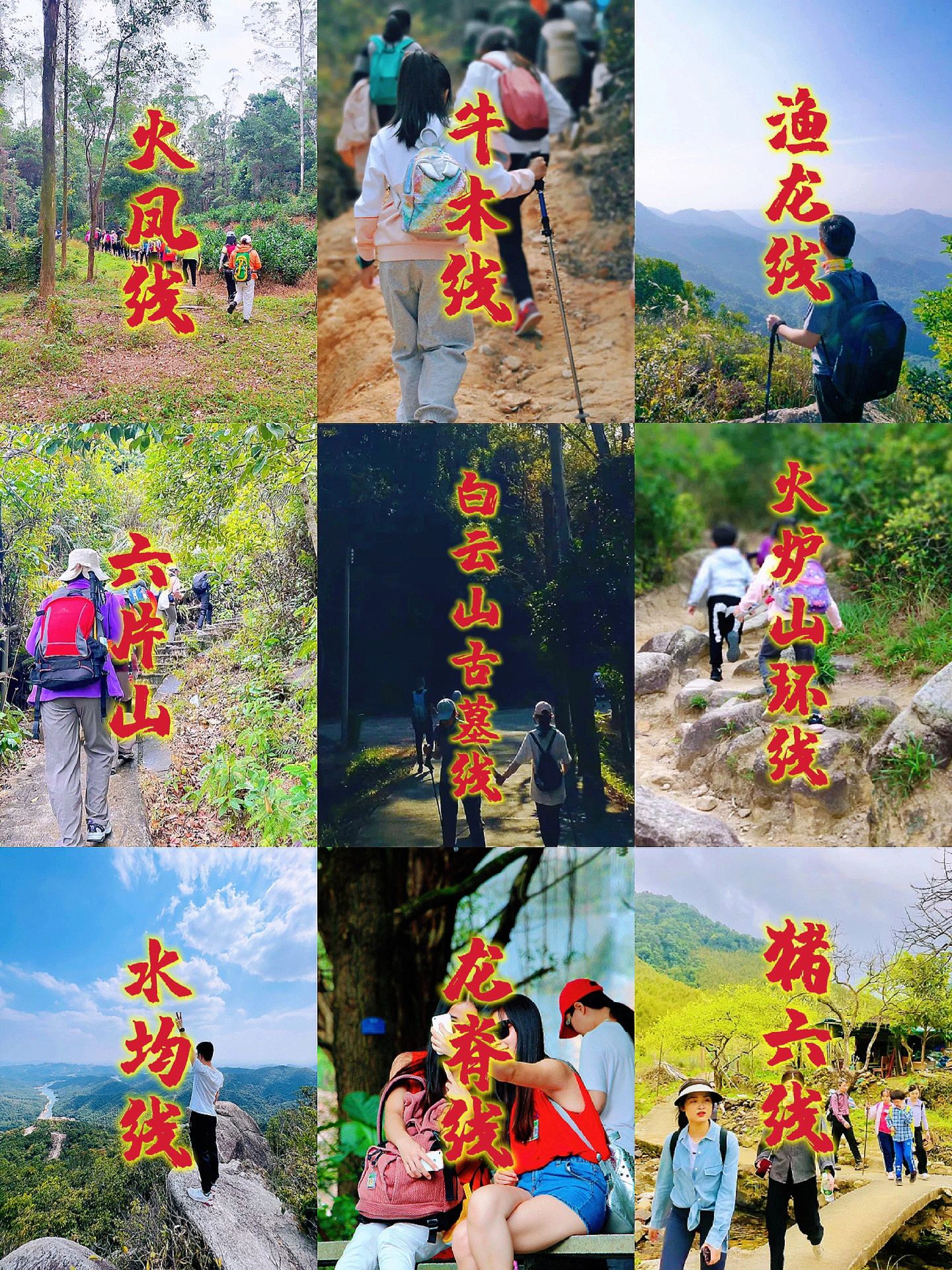 免费🚨推荐广州9条新手徒步路线🚦