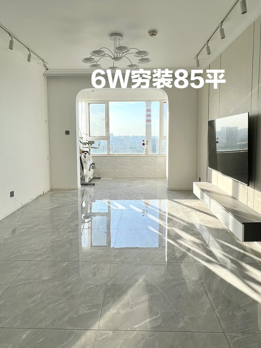 6w硬装109平，附装修清单
建筑面积109平，套内面积85
我家开发商几乎没有