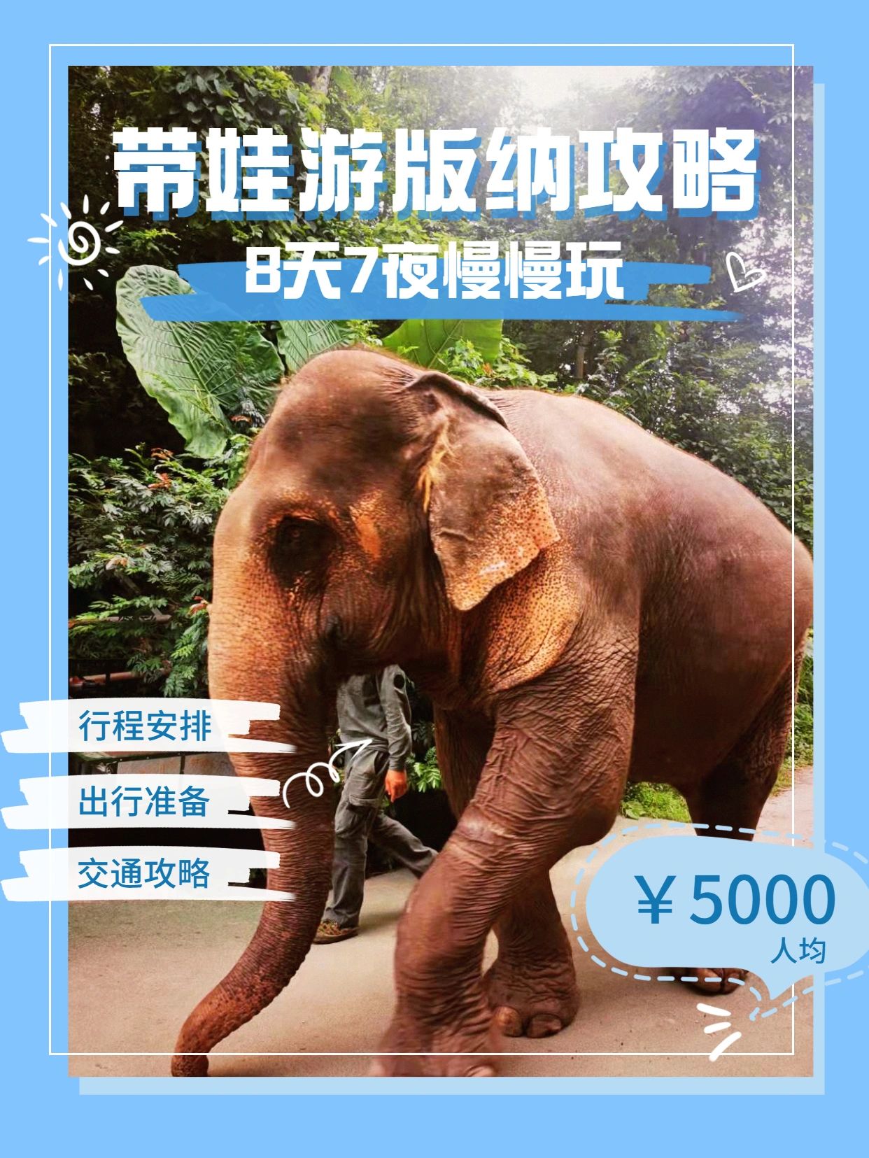 超详细的西双版纳必看攻略整理出来了