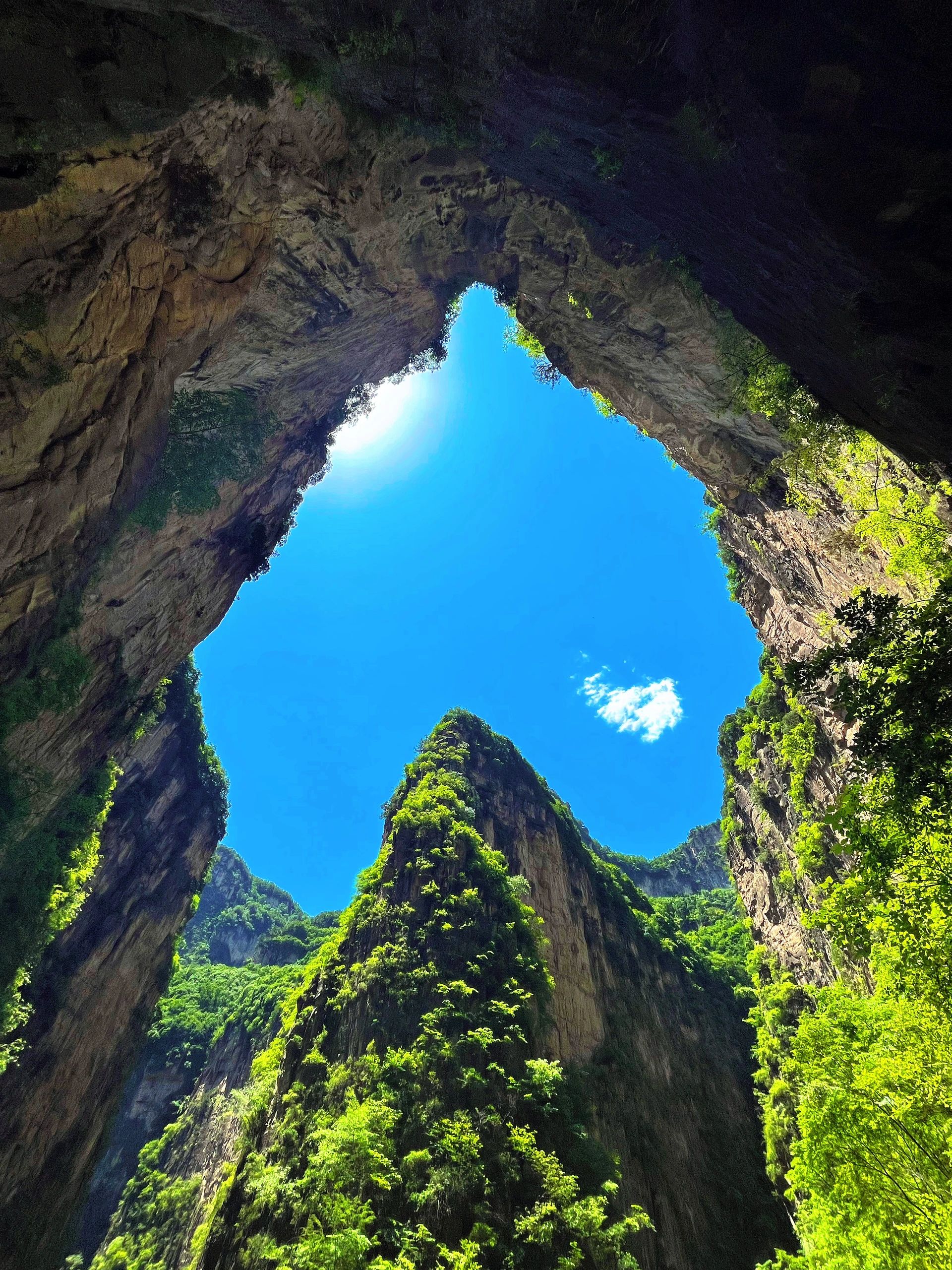山西亲子游，巍巍太行山，大美八泉峡