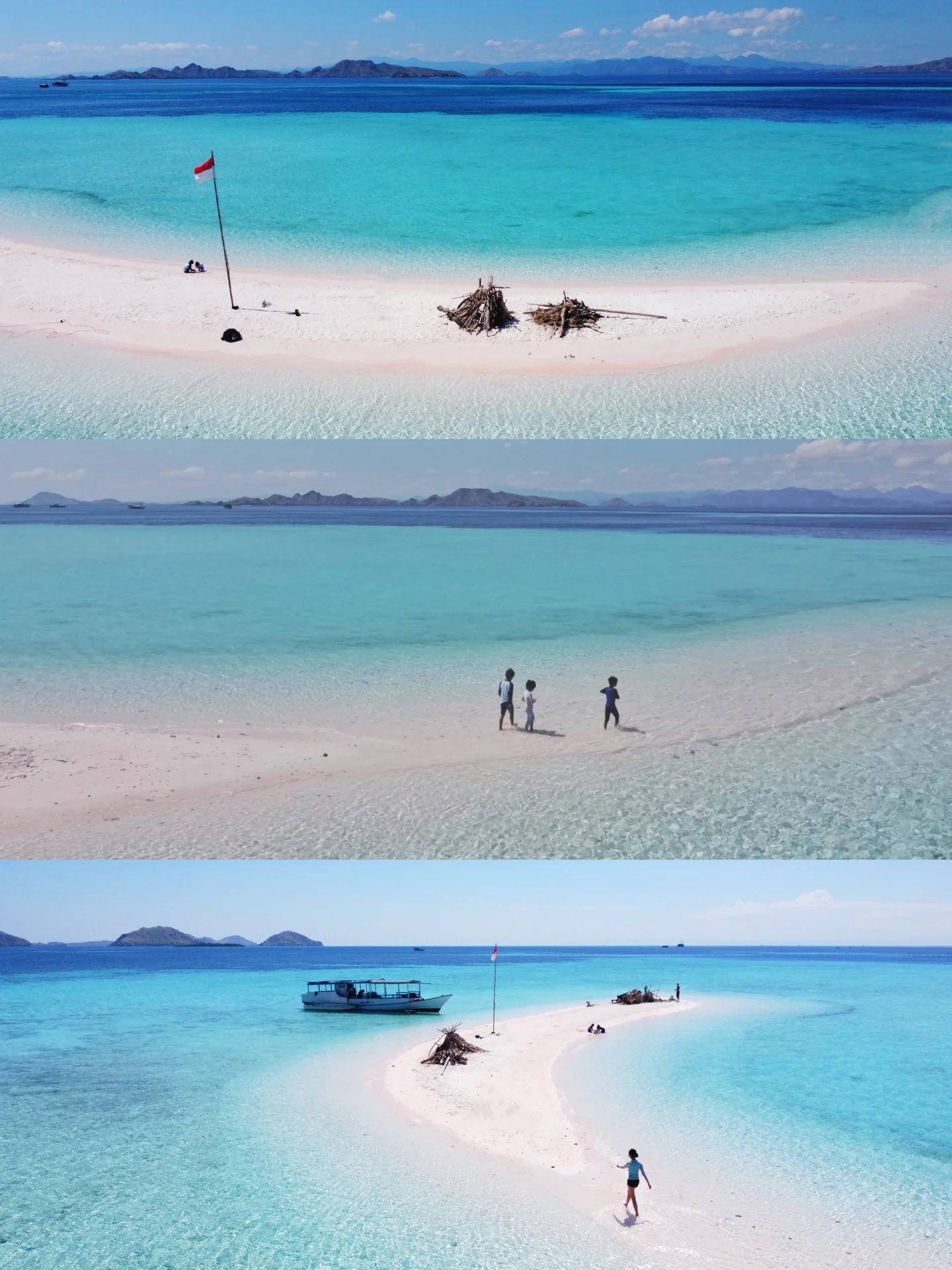 去不了马代就去科莫多吧，果冻海✨拖尾沙