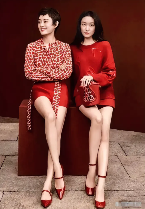 这是孙俪和妹妹孙艳的合照。
实话实说，孙俪的演技很棒，也会选戏，演一部火一部。但
