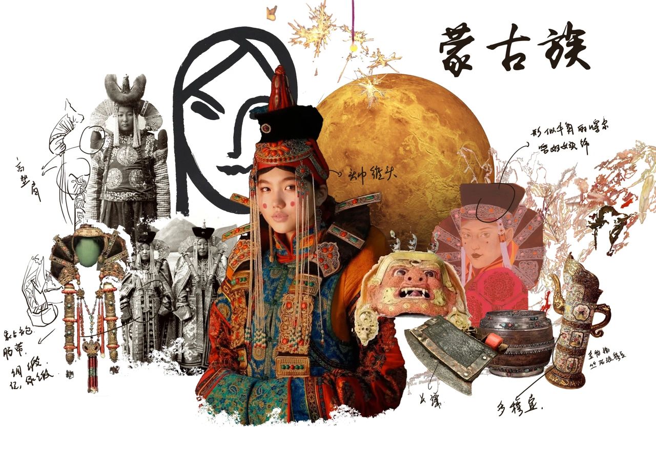 民族传统文化#民族服装特点#