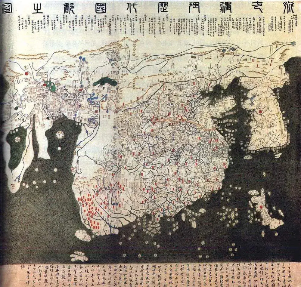 朝鲜古地图