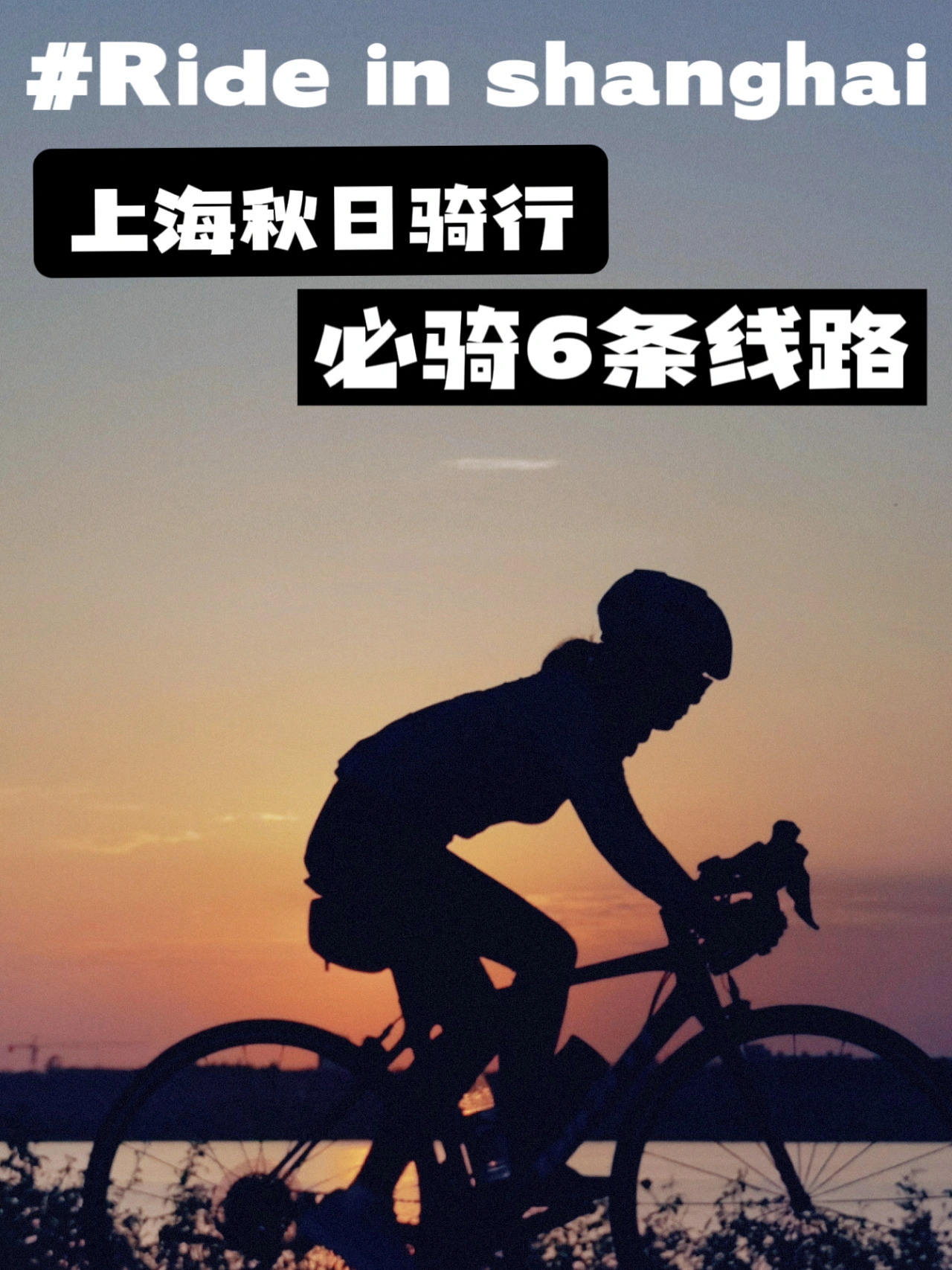上海秋日骑行，6条经典路线