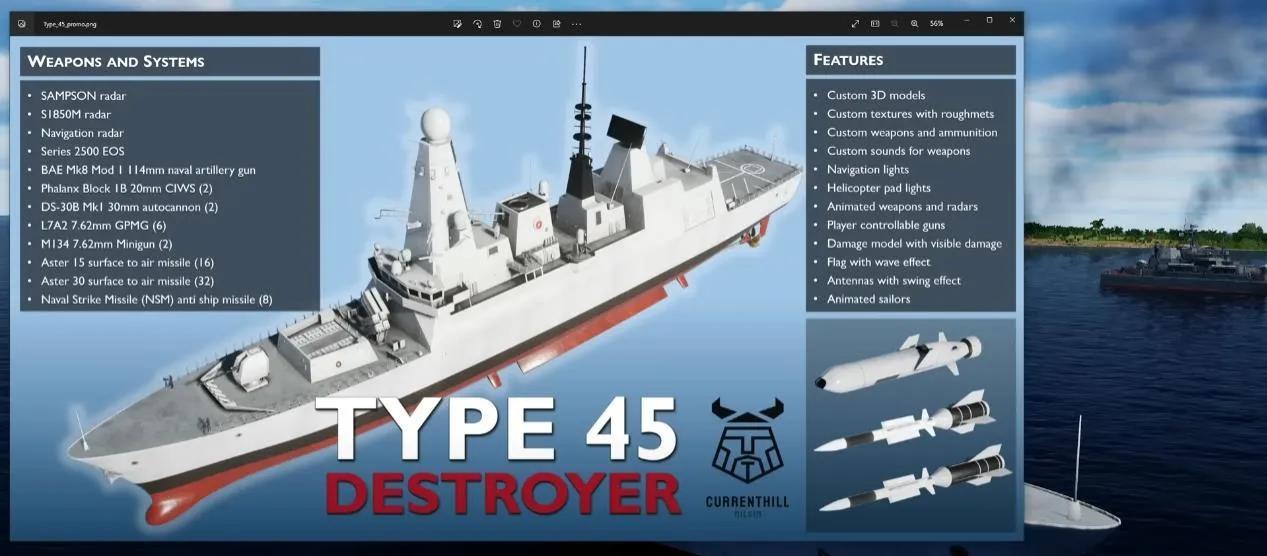 大家对055的火力还是没有概念啊，国外有机构模拟4艘055驱逐舰对战4艘全球顶级