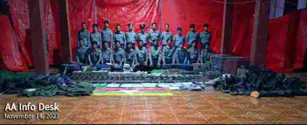 除了面对着果敢同盟军，缅甸政府军在若开邦也是兵败如山倒。若开邦全境很多缅甸警察局