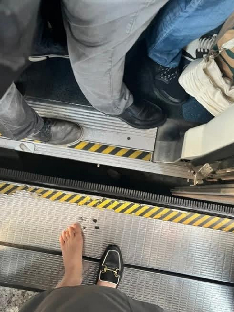 第一次来上海坐地铁，终身难忘