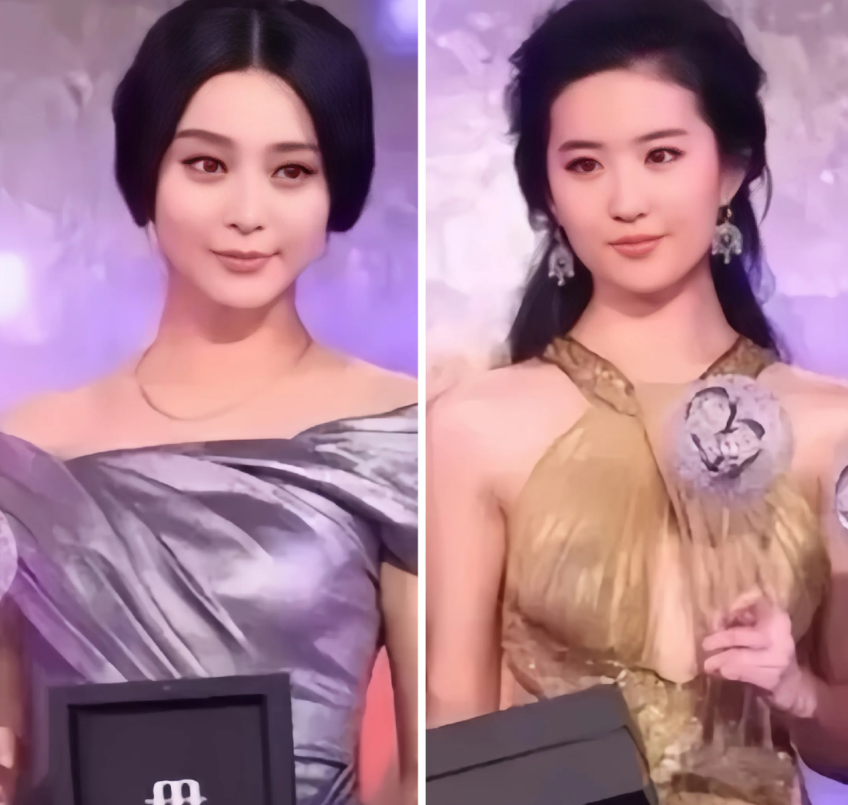 冰冰姐是顶级天花板级别的大美女，但看以下三大美女同框合影，其实还有不少人说冰冰姐