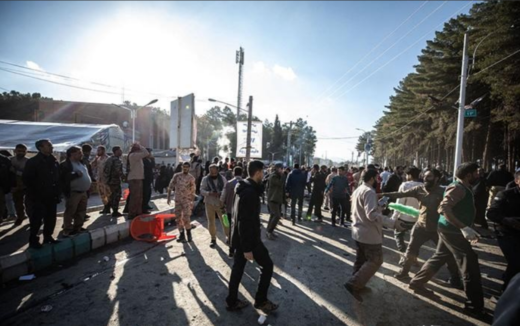 伊朗恐怖袭击274人死伤，美国第一时间撇清关系，美国务院发言人米勒就伊朗克尔曼恐