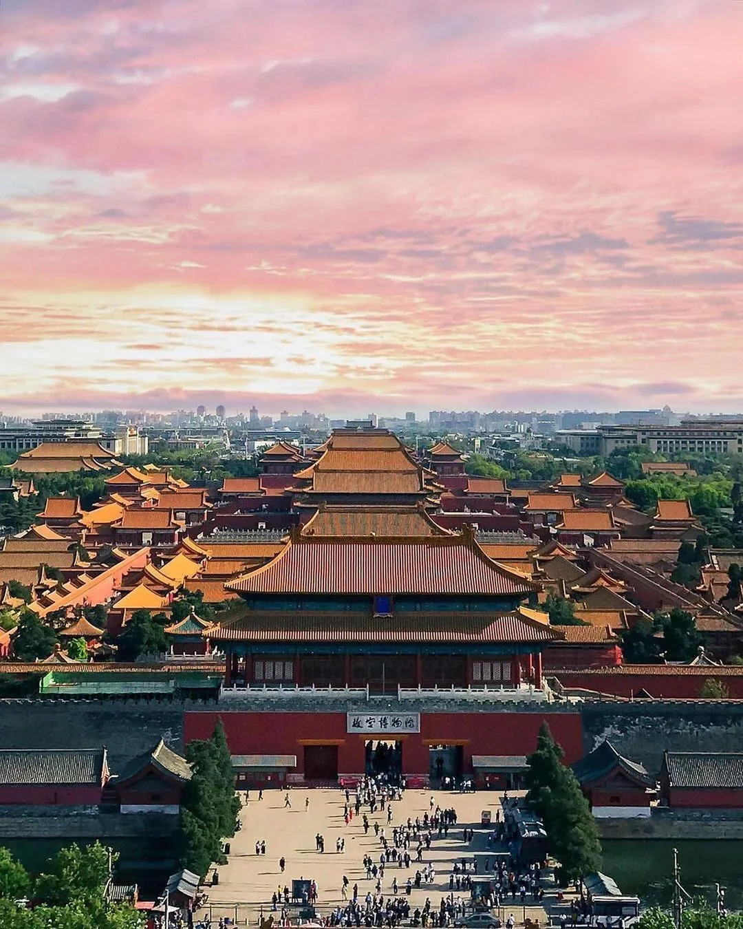 中国故宫博物院，北京紫禁城