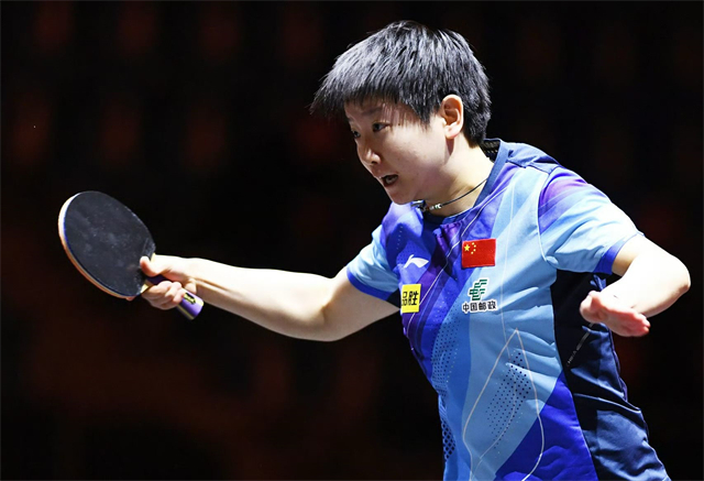 WTT2023年女子总决赛， 孙颖莎与张本美和的较量十分凶险，同样是被逼到5局！