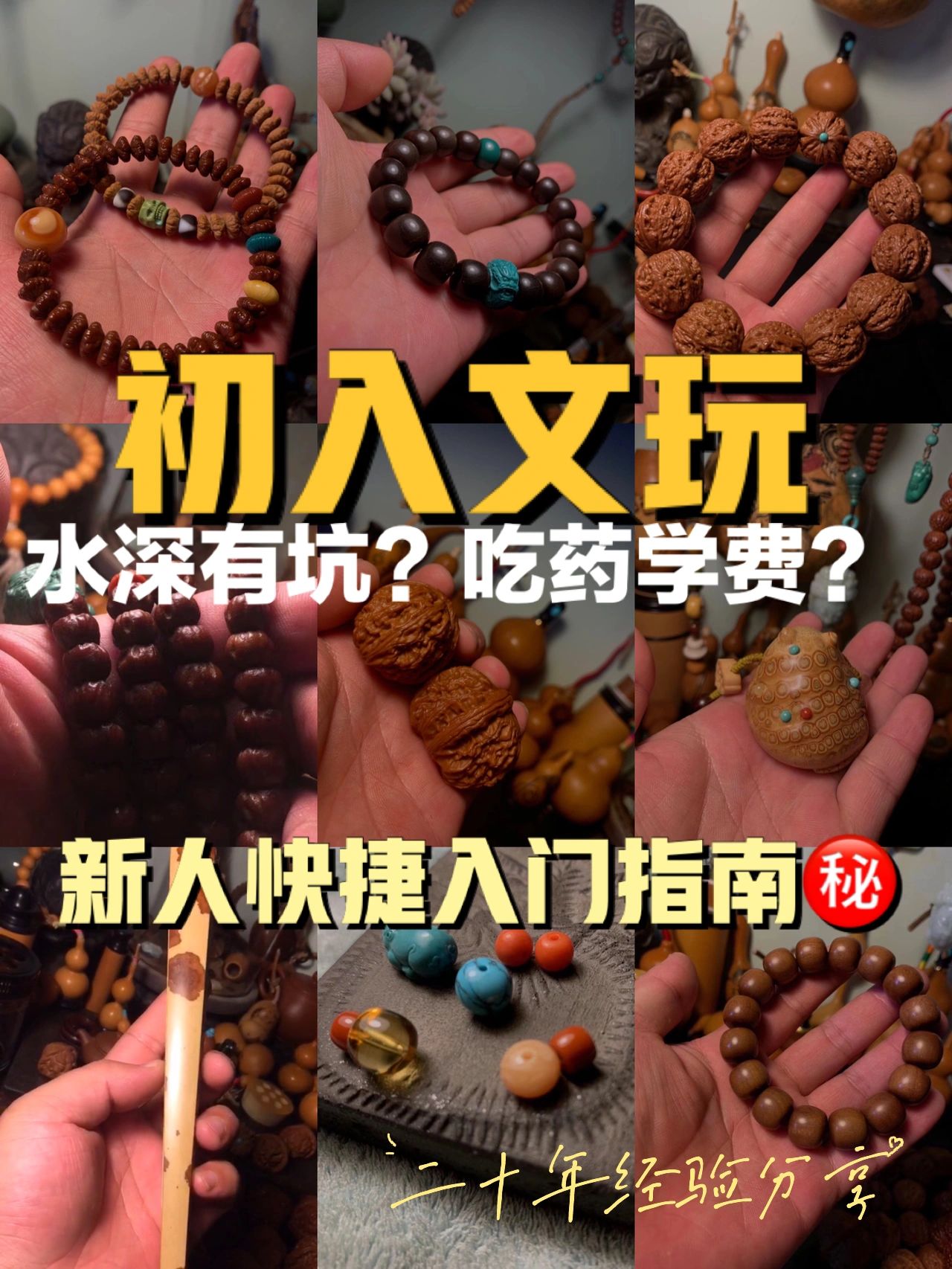新入文玩圈|入门的快捷方式㊙️新手必看