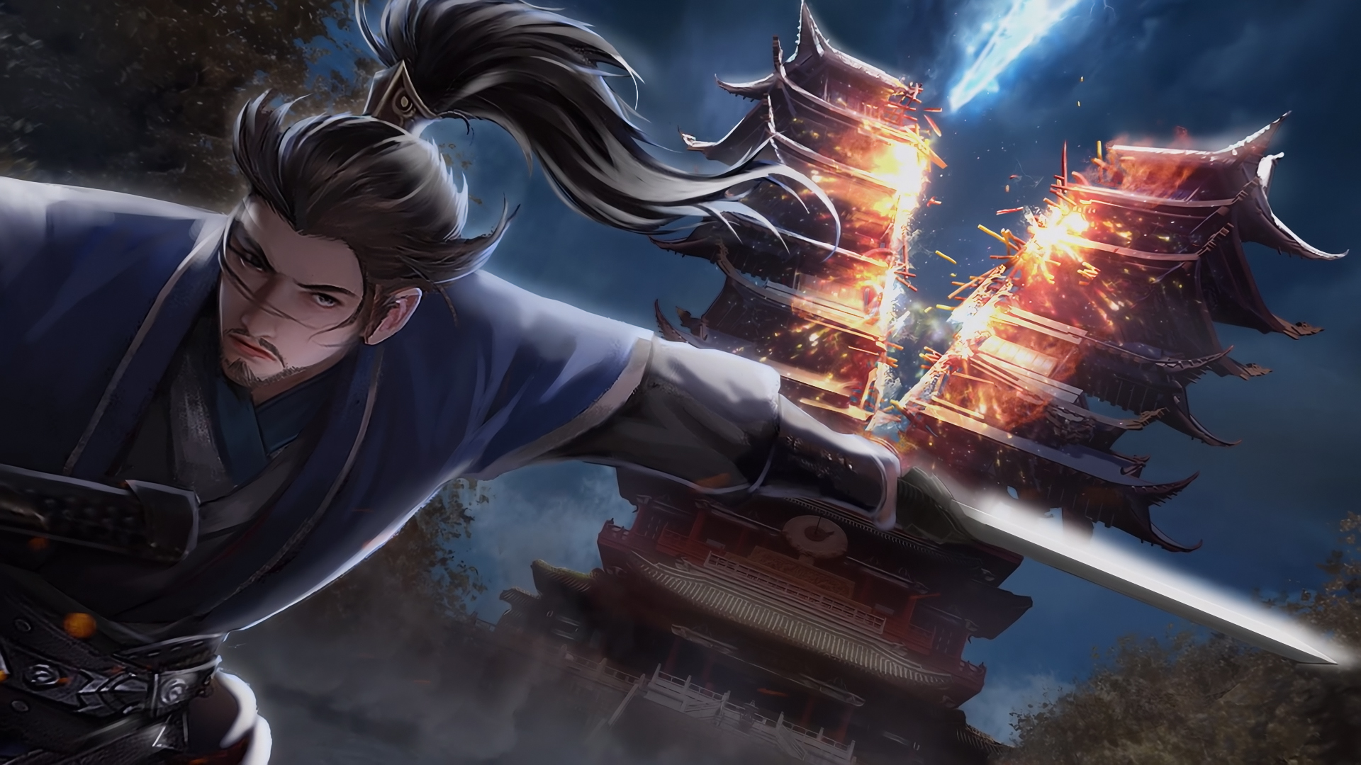 国漫推荐｜《暗河传》诗剑仙：削尽不平事，与君上九霄。九霄城一直流传着诗剑仙“一剑