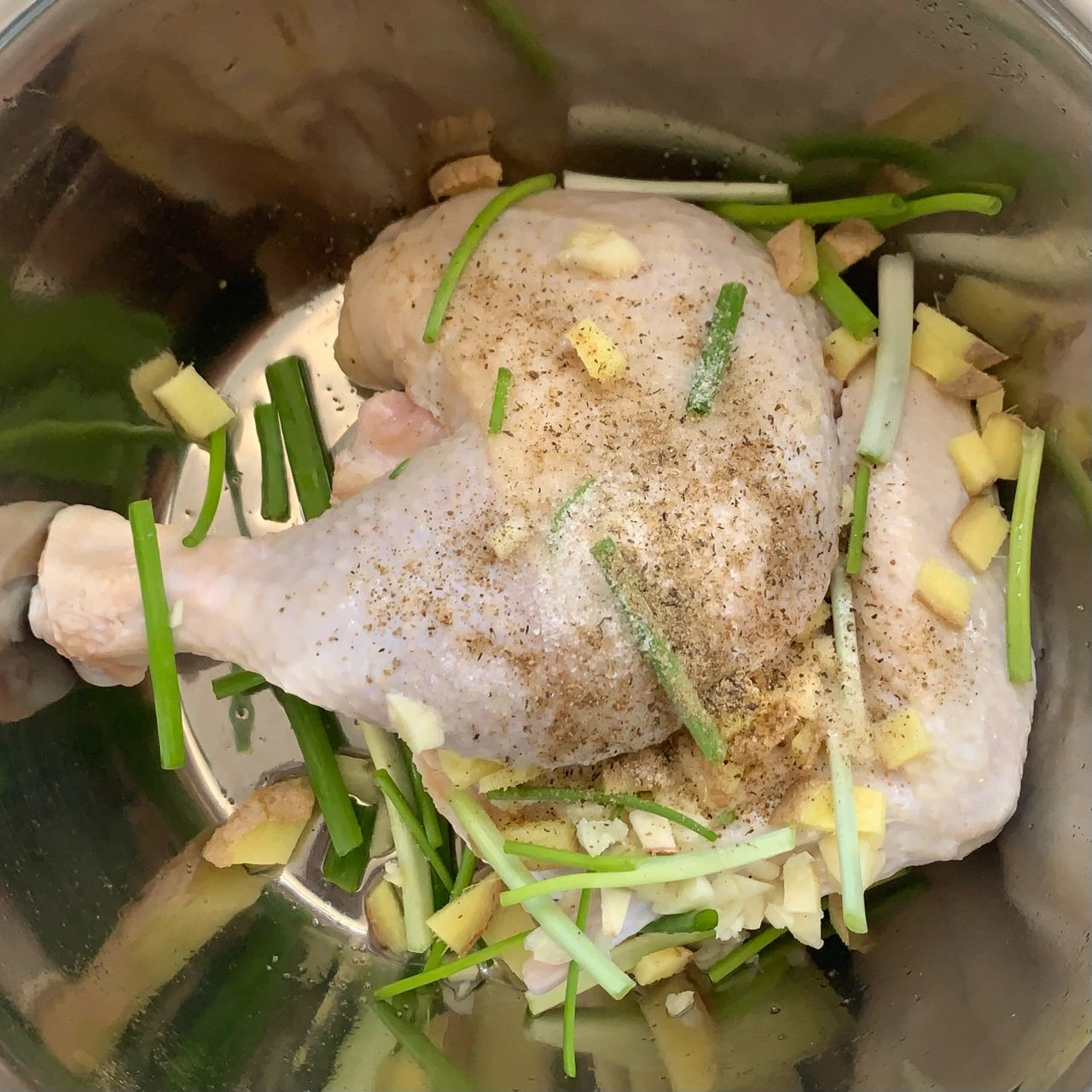 空气炸锅烤全鸡#空气炸锅烤全鸡窍门#