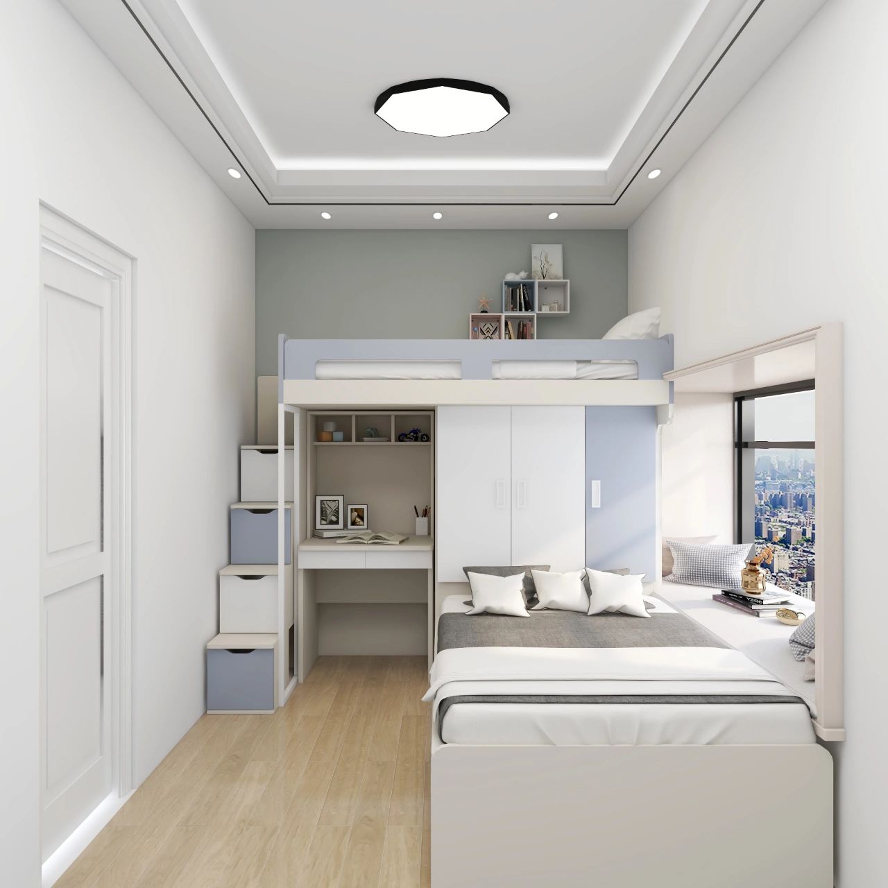 省钱省空间#高低床尺寸#