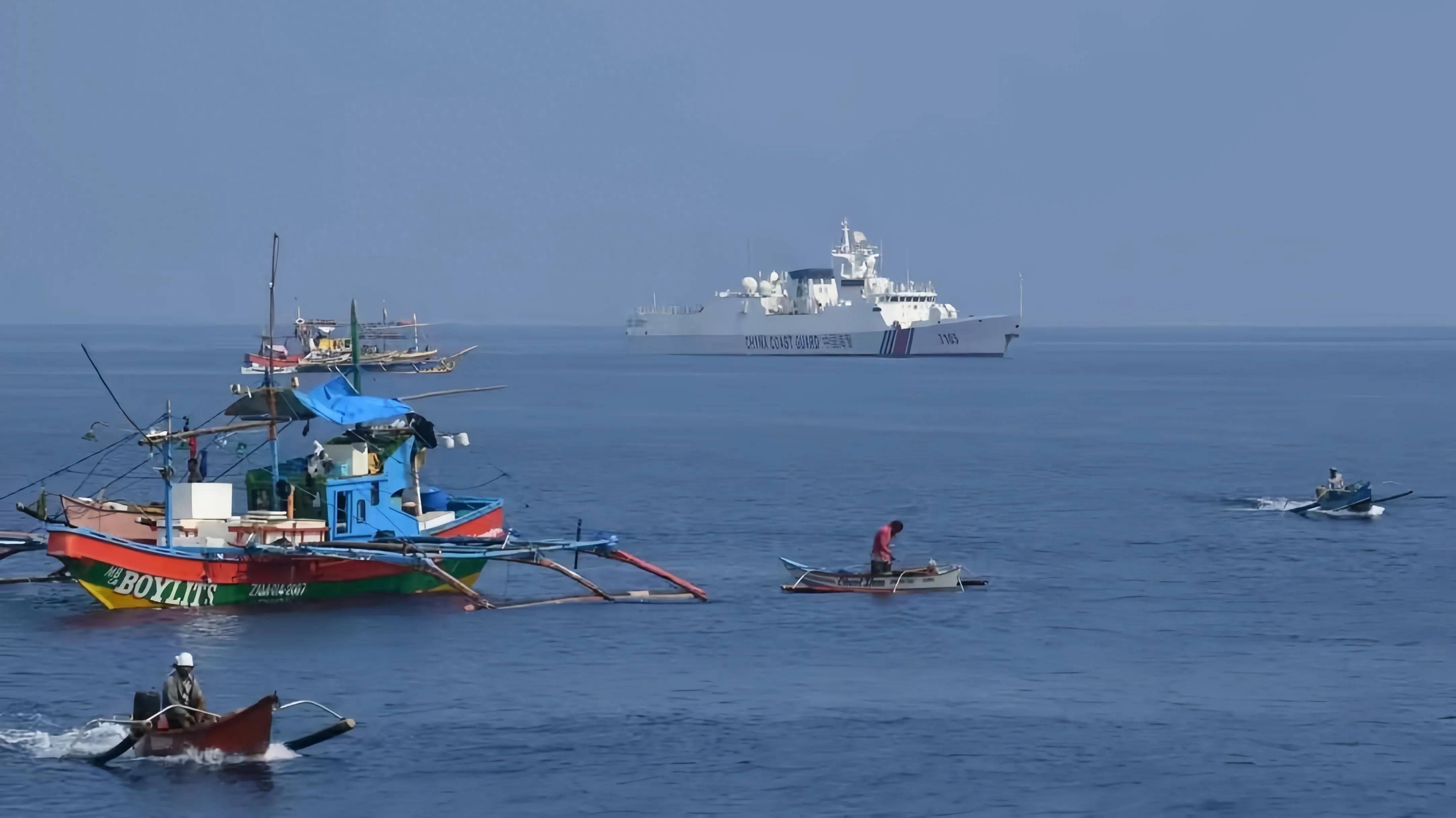 菲律宾再次在南海挑衅，这次菲方出动3艘渔业和水产资源局公务船擅闯黄岩岛海域，中国