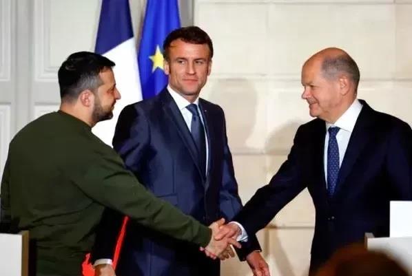 危险正在悄然逼近！欧洲两大强国德国与法国，已与乌克兰签署了至关重要的“双边安全协