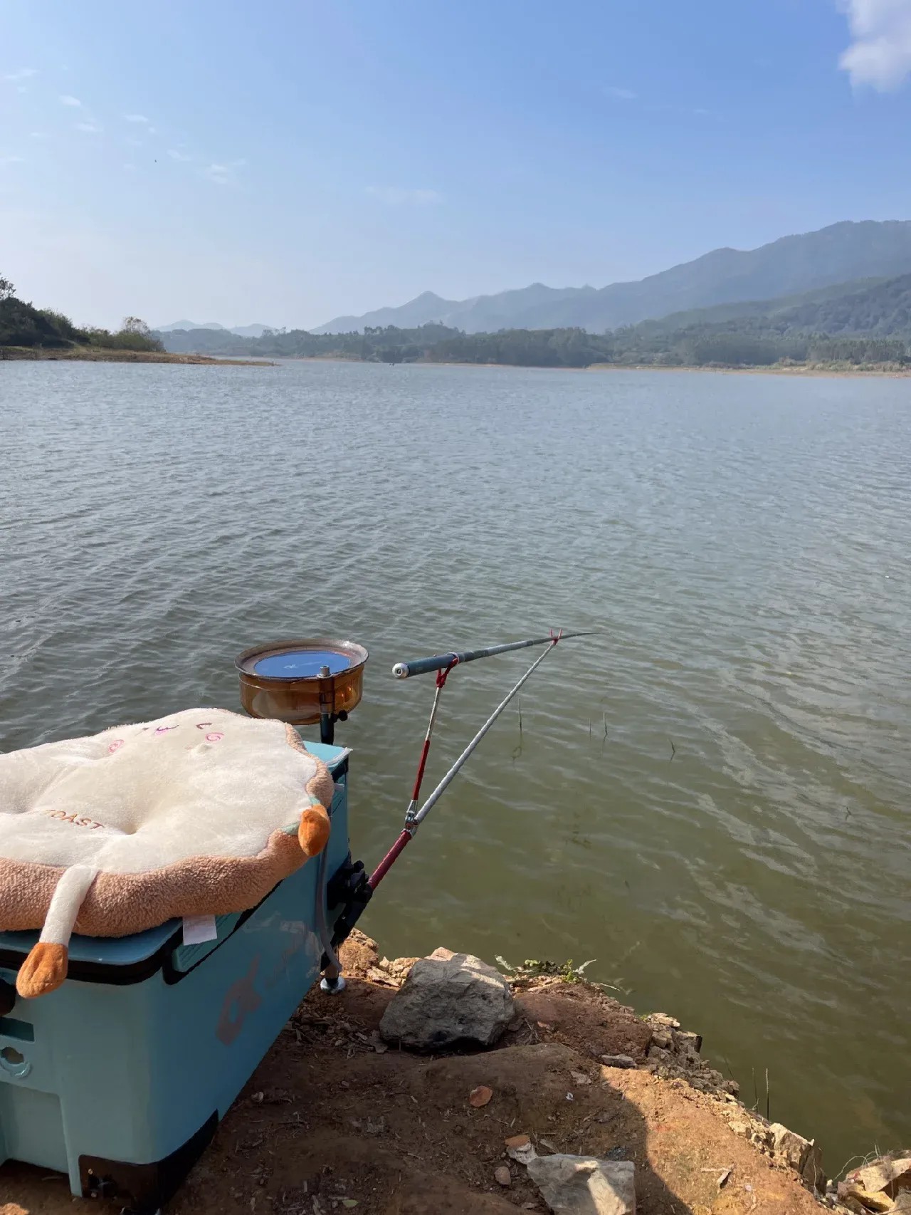 佛山这个水库，超多小鱼，可免费钓鱼