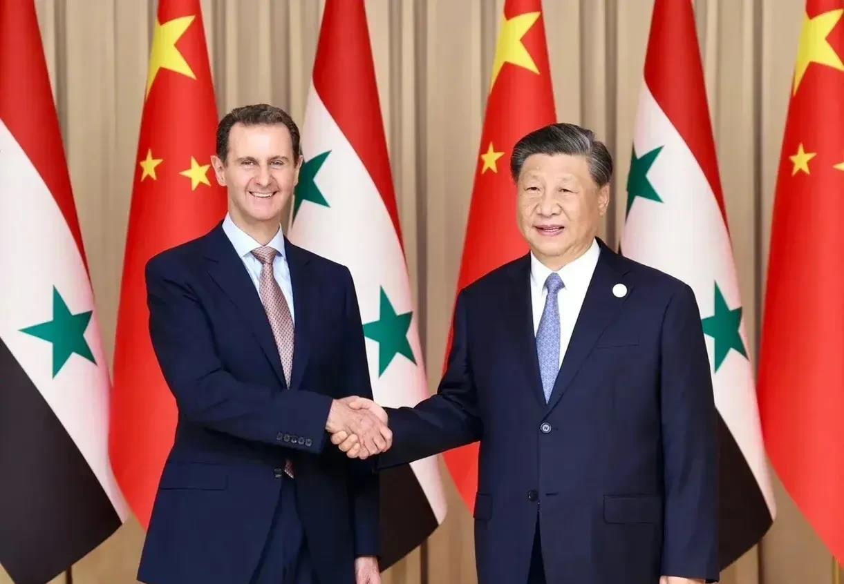 保住叙利亚就保住了伊朗，
保住伊朗就保住了整个中东。
可以说，中东是我国的后背屏