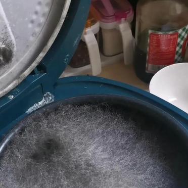 忘了洗电饭煲了，这是啥啊？