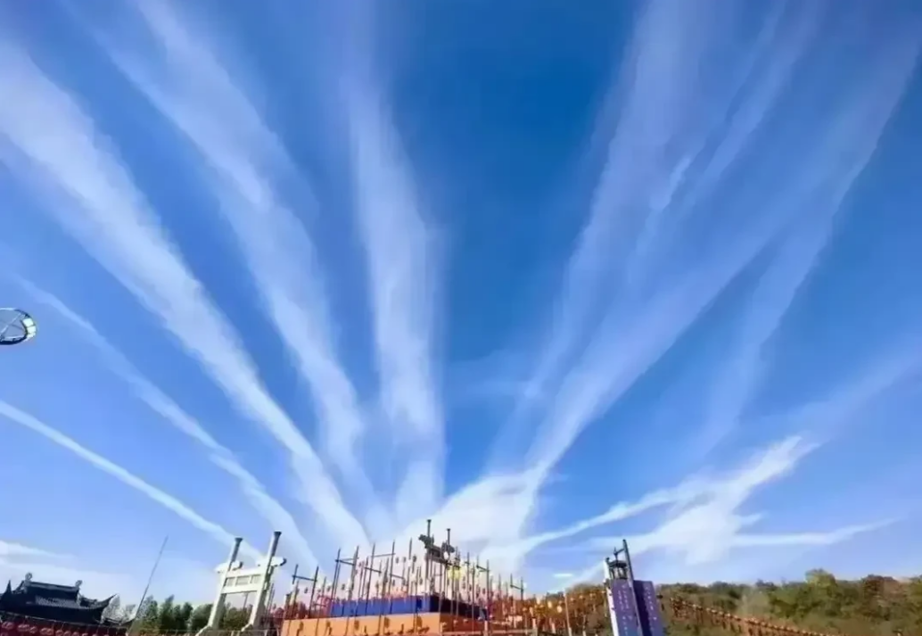 茅山2023罗天大醮法会已收官，这是网友发的几张天象图，这预示着什么？好不好？有