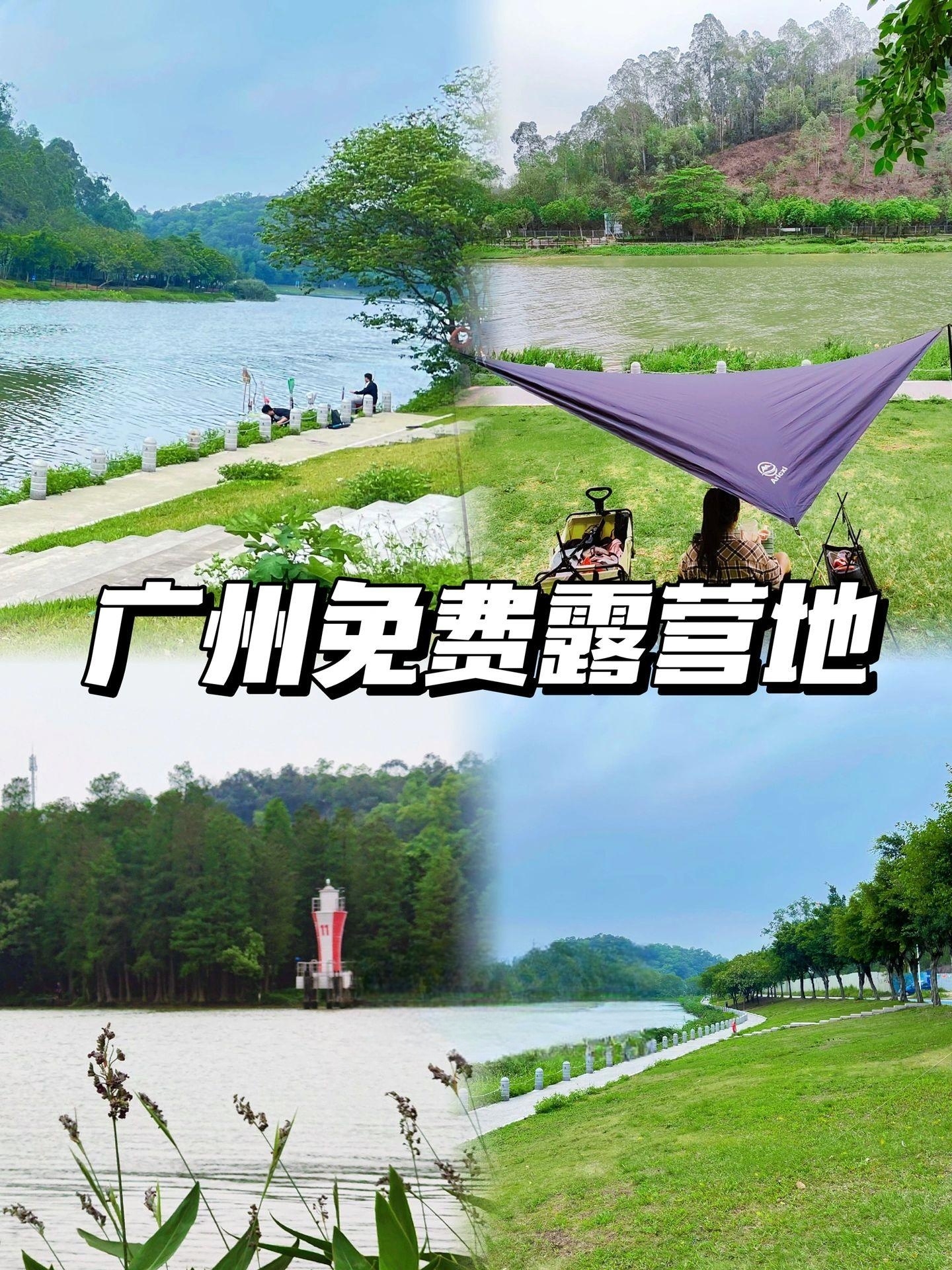 我是露营小玩家 |明火过夜钓鱼自由露营地