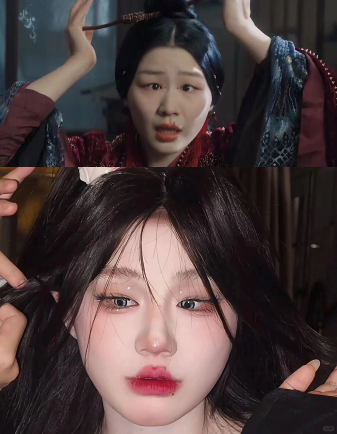 不是 这种妆生活中能见人吗？
真诚发问姐妹们 因为我本人以及朋友都不太会化妆
金