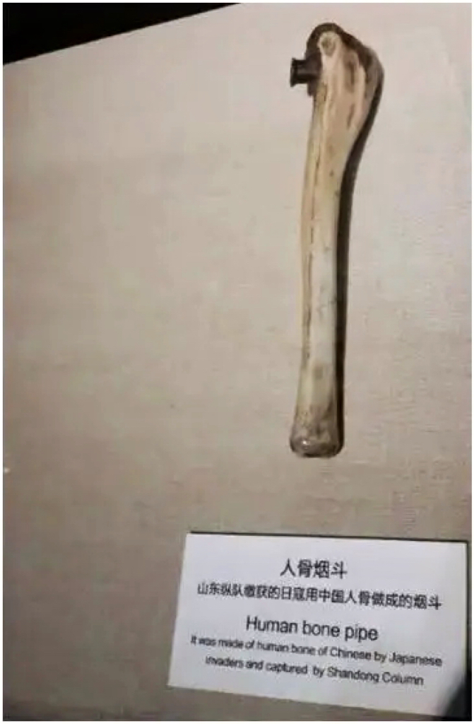 这是侵华日军血淋淋的历史罪证，在沂蒙山根据地纪念馆和南京大屠杀博物馆，一些特别的