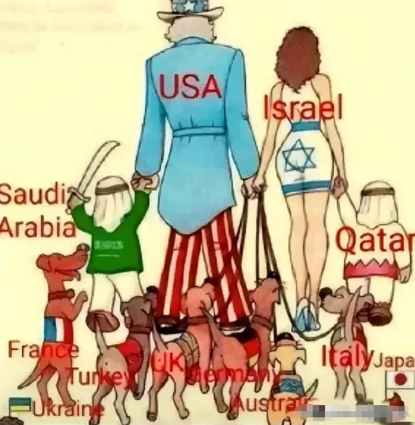 据说，这幅漫画引起了许多国家的抗议…

尤其是​​​​​日本和韩国严重抗议！

