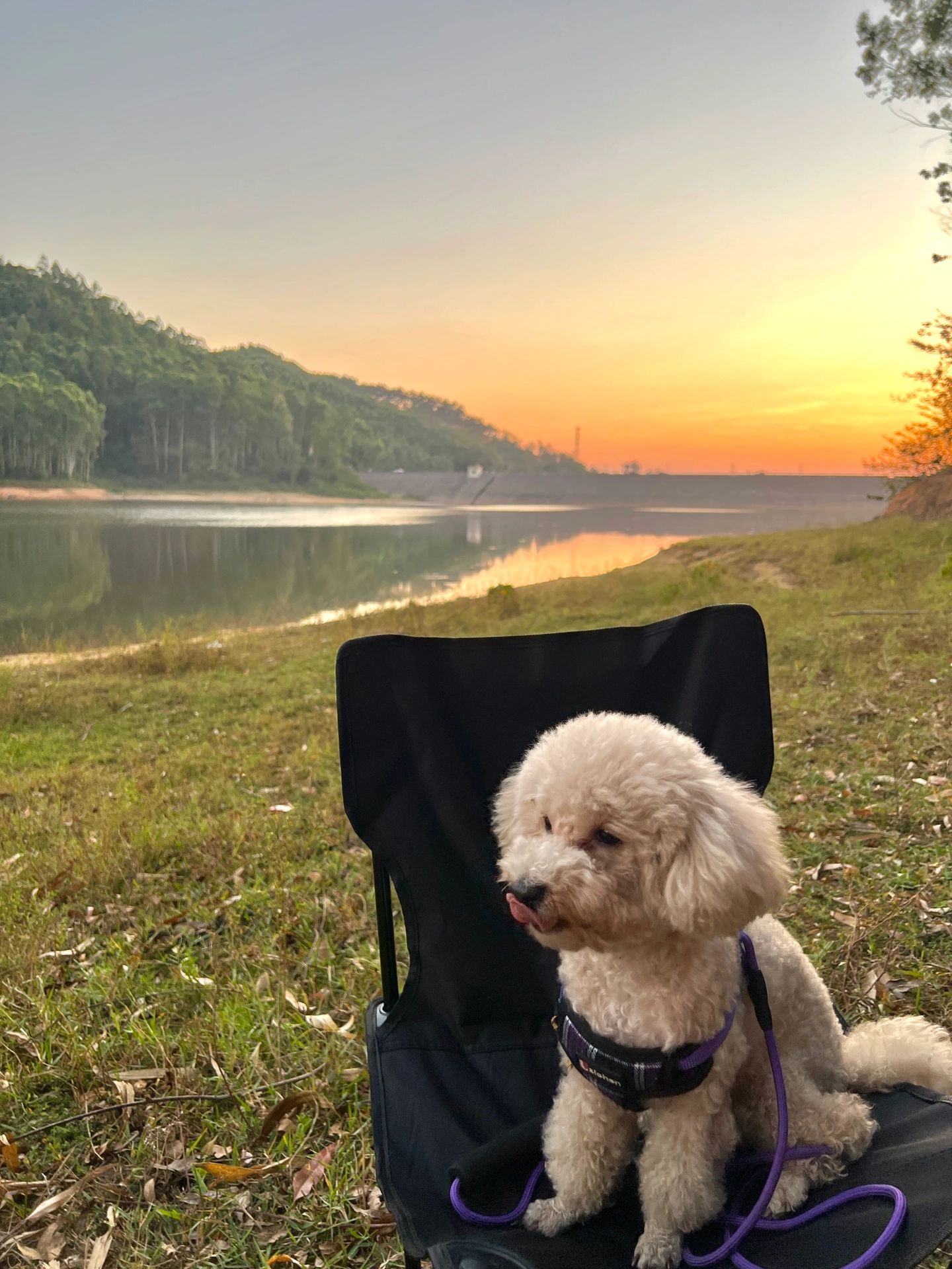 广州增城｜微露营看日落绝佳「山角水库」