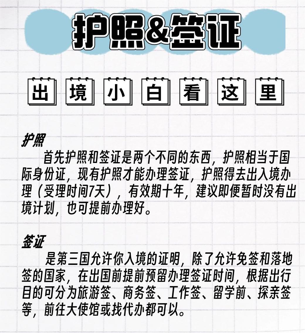 护照和签证区别是什么#护照和签证的区别#