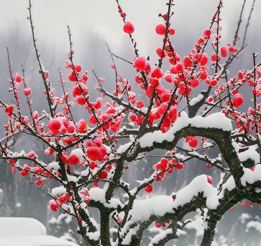 两种风流，一家制作。雪花全似梅花萼。
细看不是雪无香，天风吹得香零落。
虽是一般