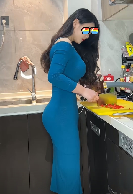 “有一个做饭美味的媳妇儿，真好！”
