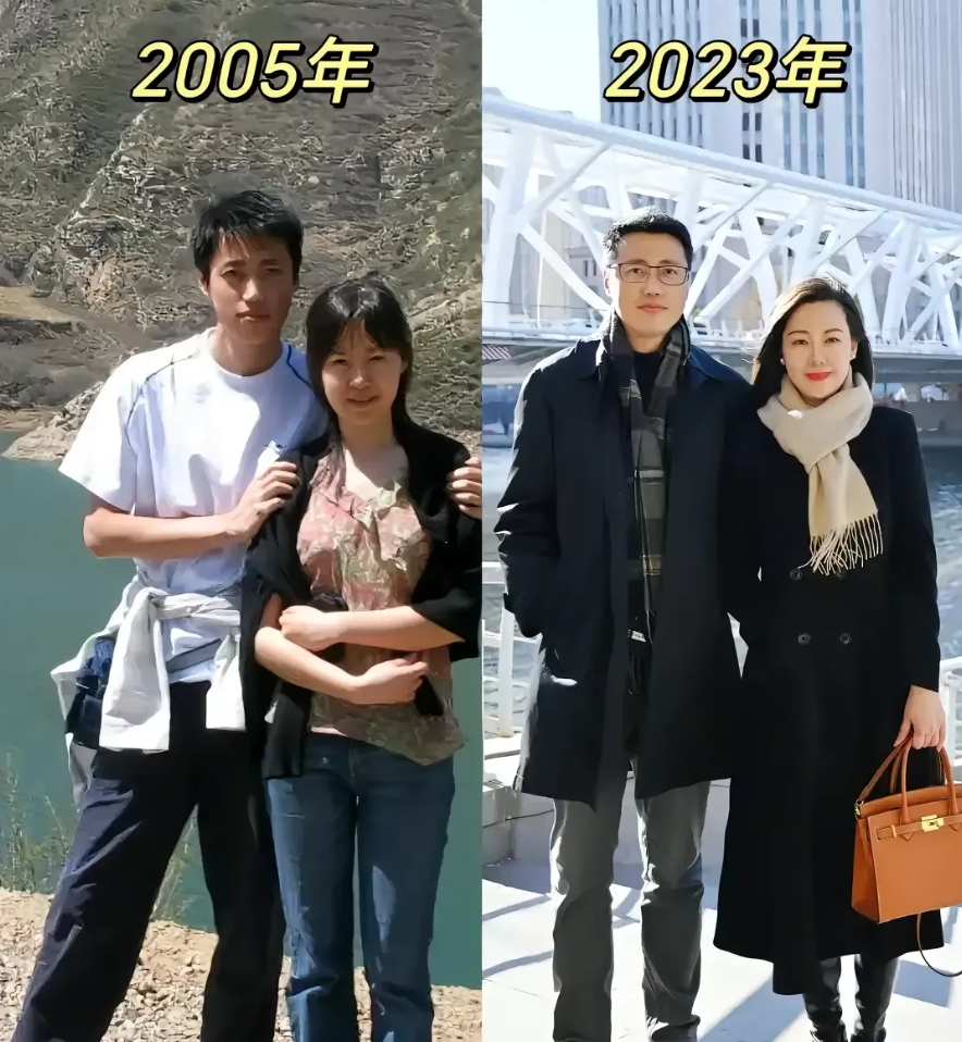 时光荏苒，岁月如梭。
18年前和现在的照片，我们还是我们，看出来有啥区别了没